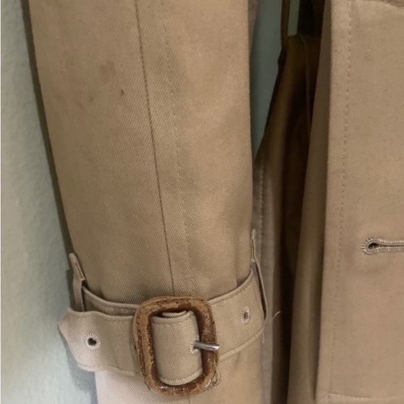 VTG BURBERRYS Trench Coat with Wool Liner - Picture 10 of 16